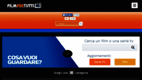 What Filmpertutti.eu website looked like in 2016 (7 years ago)