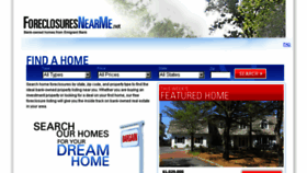 What Foreclosuresnearme.net website looked like in 2016 (8 years ago)
