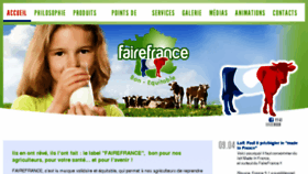 What Fairefrance.fr website looked like in 2016 (7 years ago)