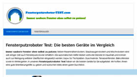 What Fensterputzroboter-test.com website looked like in 2016 (8 years ago)