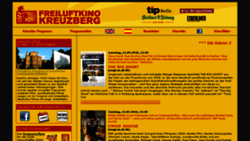 What Freiluftkino-kreuzberg.de website looked like in 2016 (7 years ago)