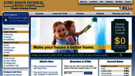 What Fkfcu.org website looked like in 2016 (9 years ago)