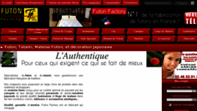 What Futon-factory.fr website looked like in 2016 (7 years ago)