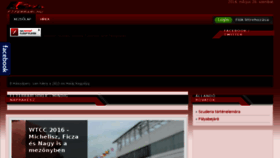 What F1ferrari.hu website looked like in 2016 (7 years ago)