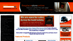 What Fireplacestoreonline.com website looked like in 2016 (7 years ago)