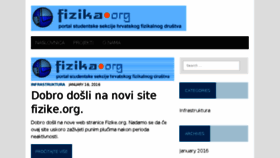 What Fizika.org website looked like in 2016 (7 years ago)