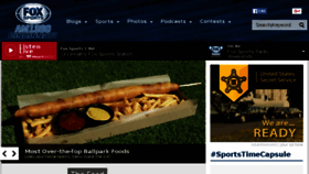 What Foxsports1360.com website looked like in 2016 (7 years ago)