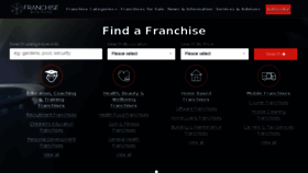 What Franchisebusiness.co.nz website looked like in 2016 (7 years ago)