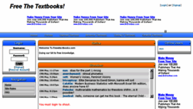 What Freeetextbooks.com website looked like in 2016 (7 years ago)