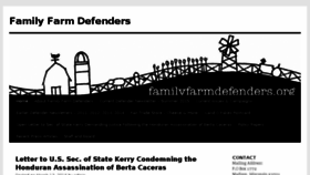 What Familyfarmers.org website looked like in 2016 (8 years ago)