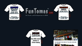 What Funtomas.com website looked like in 2016 (7 years ago)