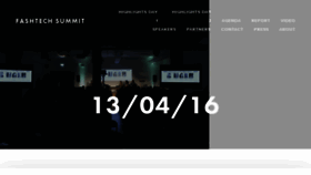 What Fashtech-summit.com website looked like in 2016 (9 years ago)