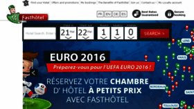What Fasthotel.com website looked like in 2016 (7 years ago)