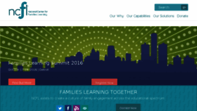What Familieslearning.org website looked like in 2016 (7 years ago)