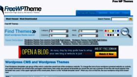 What Freewordpresstheme.info website looked like in 2016 (7 years ago)