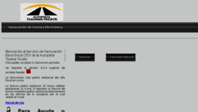 What Facturaciontij-tkt.com.mx website looked like in 2016 (7 years ago)