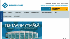 What Fitnessfirst.fi website looked like in 2016 (7 years ago)