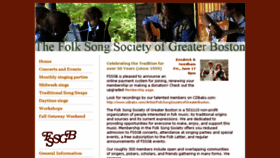 What Fssgb.org website looked like in 2016 (9 years ago)