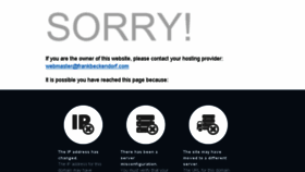 What Frankbeckendorf.com website looked like in 2016 (9 years ago)