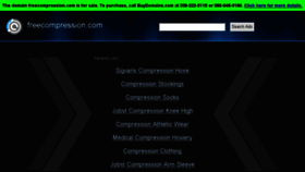 What Freecompression.com website looked like in 2016 (7 years ago)