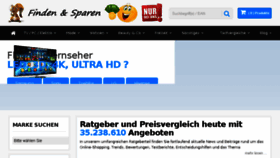 What Finden-und-sparen.de website looked like in 2016 (7 years ago)
