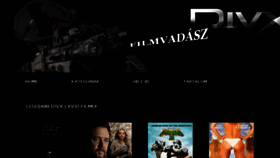 What Filmvadasz.org website looked like in 2016 (7 years ago)