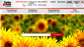 What Fotky-foto.cz website looked like in 2016 (7 years ago)
