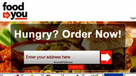 What Foodtoyou.com website looked like in 2016 (7 years ago)