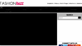 What Fashionbuzz.com website looked like in 2016 (7 years ago)