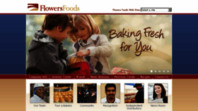 What Flowersfoods.com website looked like in 2016 (7 years ago)