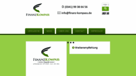 What Finanz-kompass.de website looked like in 2016 (7 years ago)