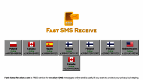 What Fast-sms-receive.com website looked like in 2016 (7 years ago)