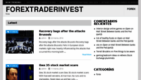 What Forextraderinvest.com website looked like in 2016 (7 years ago)