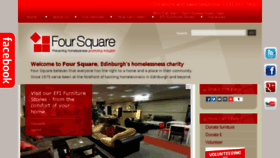 What Foursquare.org.uk website looked like in 2016 (7 years ago)