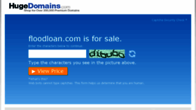 What Floodloan.com website looked like in 2016 (7 years ago)