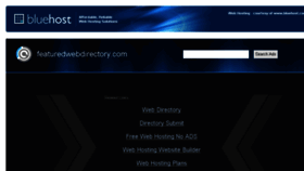 What Featuredwebdirectory.com website looked like in 2016 (7 years ago)