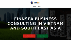 What Finnsea.com website looked like in 2016 (7 years ago)