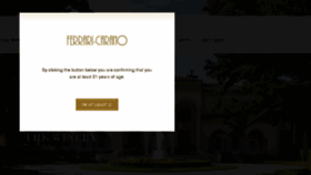 What Ferrari-carano.com website looked like in 2016 (7 years ago)