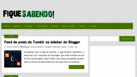 What Fique-sabendo.com website looked like in 2016 (7 years ago)
