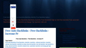 What Free-auto-backlinks-tool.blogspot.com website looked like in 2016 (7 years ago)