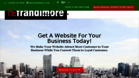 What Frandimore.com website looked like in 2016 (7 years ago)