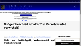 What Familienrecht-anwaeltin.de website looked like in 2016 (7 years ago)
