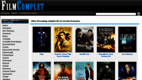 What Filmcomplet.tv website looked like in 2016 (9 years ago)