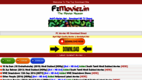 What Fzmoviez.in website looked like in 2016 (7 years ago)
