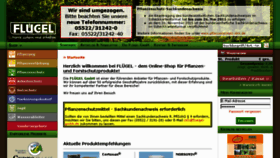 What Fluegel-gmbh.de website looked like in 2016 (7 years ago)