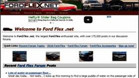 What Fordflex.net website looked like in 2016 (7 years ago)