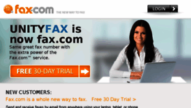 What Faxorama.com website looked like in 2016 (7 years ago)