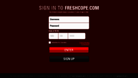 What Freshcope.com website looked like in 2016 (7 years ago)
