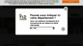 What Fld.fr website looked like in 2016 (8 years ago)