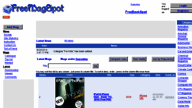 What Freemagspot.me website looked like in 2016 (7 years ago)